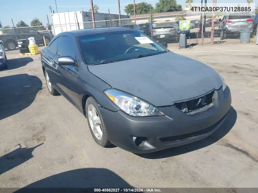 2007 Toyota Camry Solara Sle V6 VIN: 4T1CA30P37U128885 Lot: 40582027