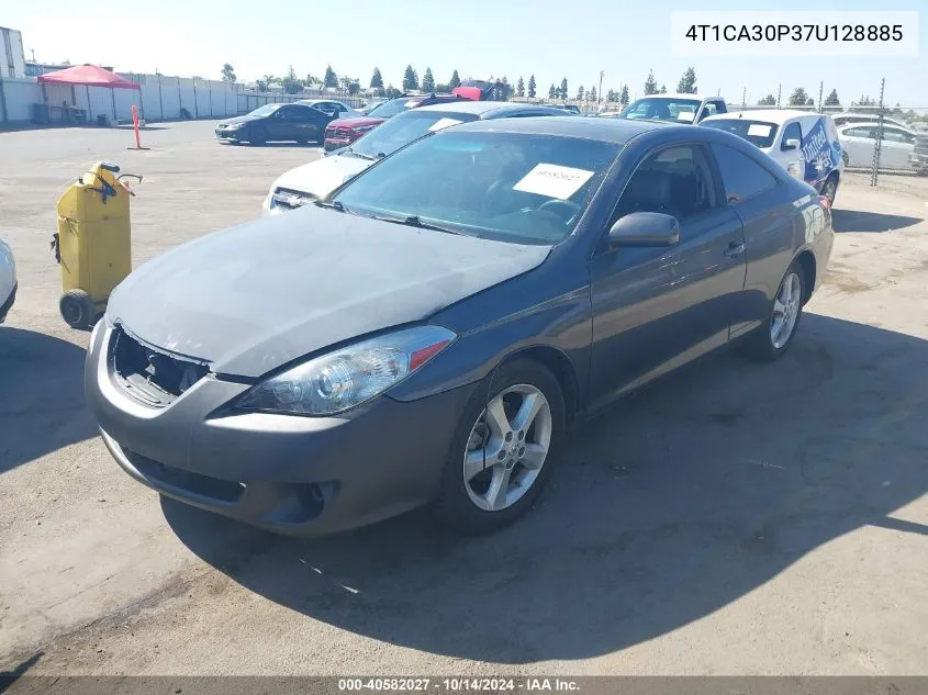 2007 Toyota Camry Solara Sle V6 VIN: 4T1CA30P37U128885 Lot: 40582027