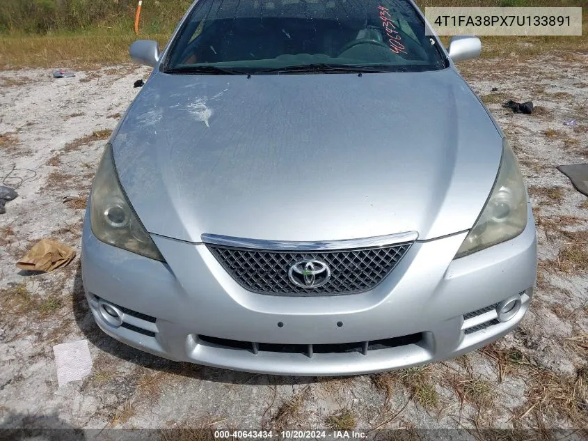 2007 Toyota Camry Solara Se/Sle VIN: 4T1FA38PX7U133891 Lot: 40643434