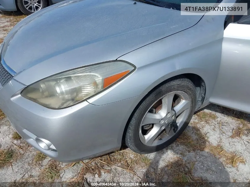 2007 Toyota Camry Solara Se/Sle VIN: 4T1FA38PX7U133891 Lot: 40643434