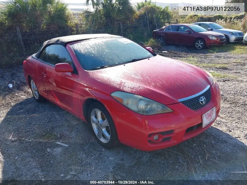 4T1FA38P97U122056 2007 Toyota Camry Solara Sle