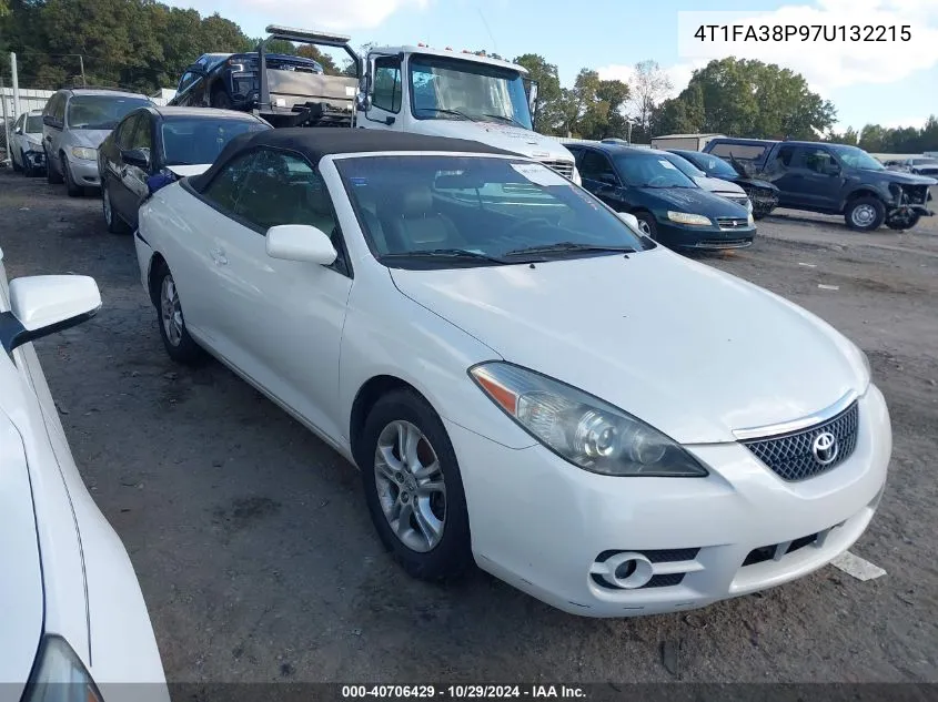 2007 Toyota Camry Solara Se VIN: 4T1FA38P97U132215 Lot: 40706429