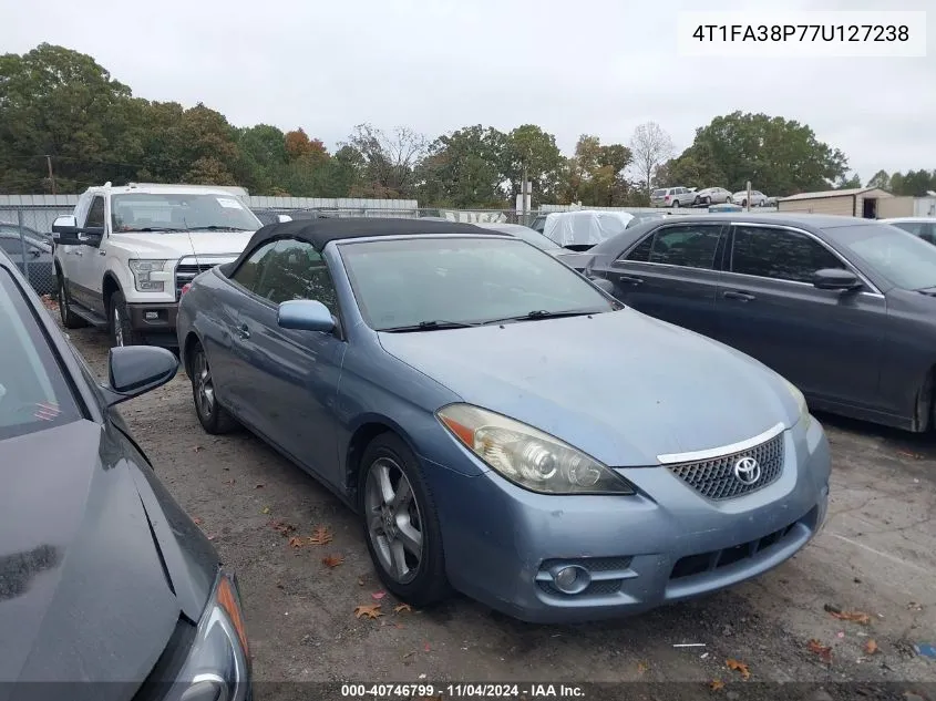 2007 Toyota Camry Solara Se/Sle VIN: 4T1FA38P77U127238 Lot: 40746799