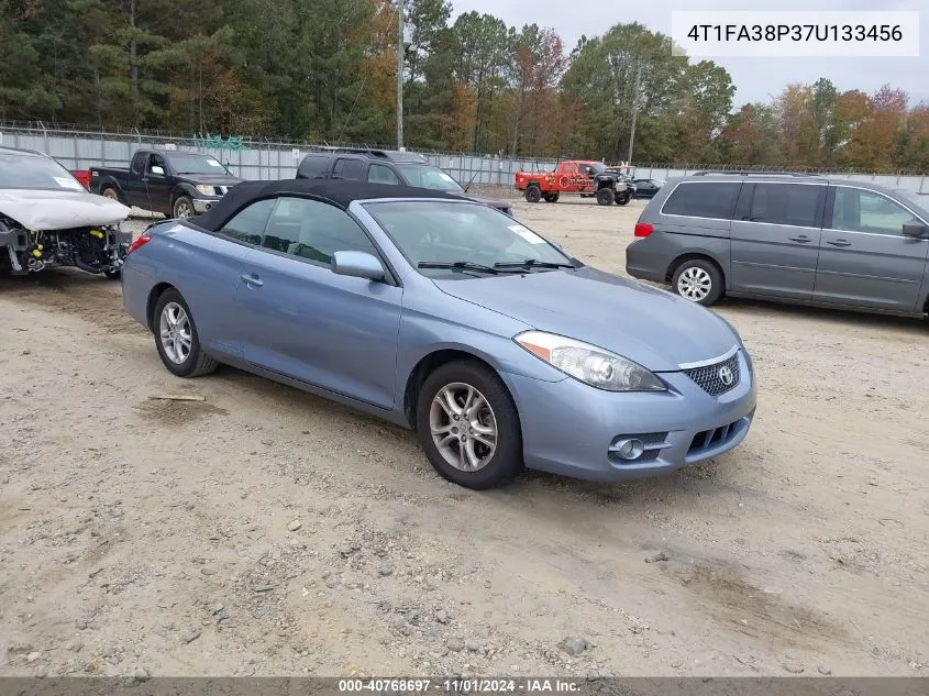 2007 Toyota Camry Solara Se VIN: 4T1FA38P37U133456 Lot: 40768697