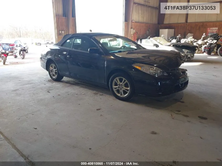 2007 Toyota Camry Solara Se VIN: 4T1FA38P37U133053 Lot: 40810865