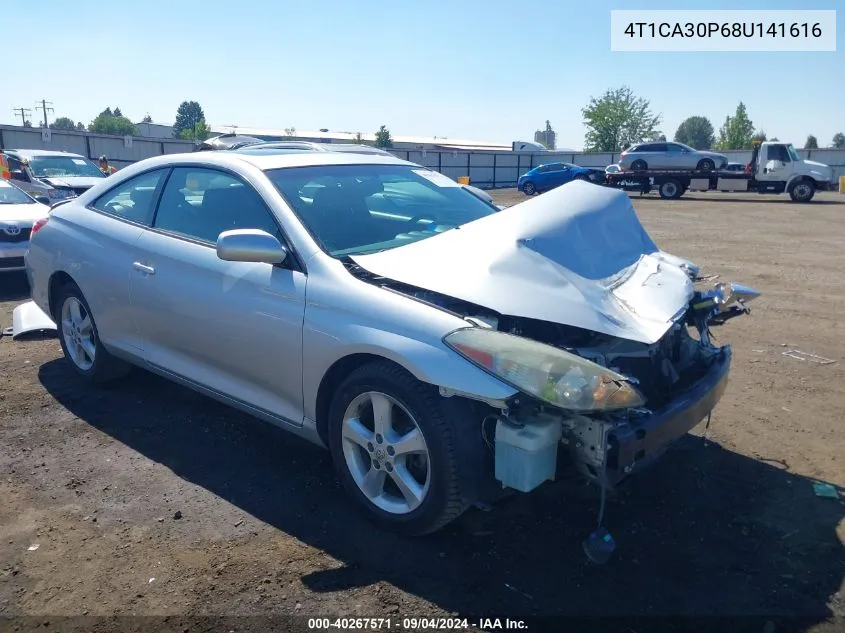 4T1CA30P68U141616 2008 Toyota Camry Solara Sle V6