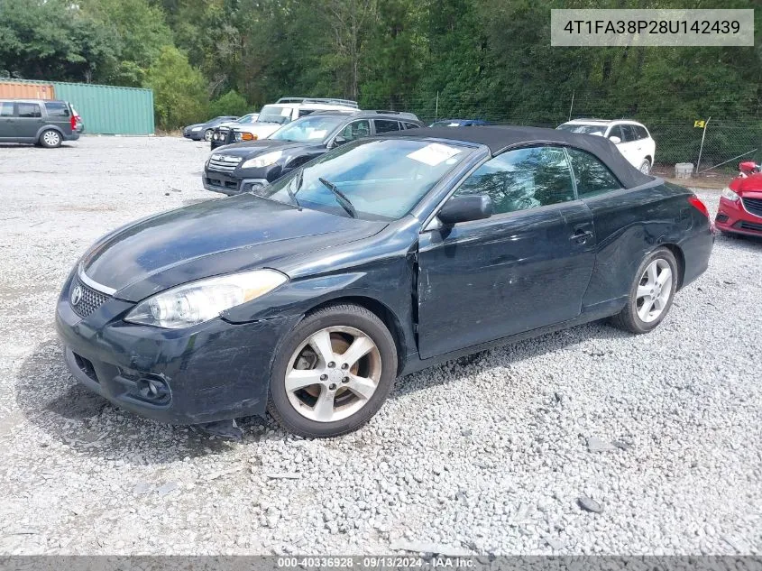 4T1FA38P28U142439 2008 Toyota Camry Solara Sle