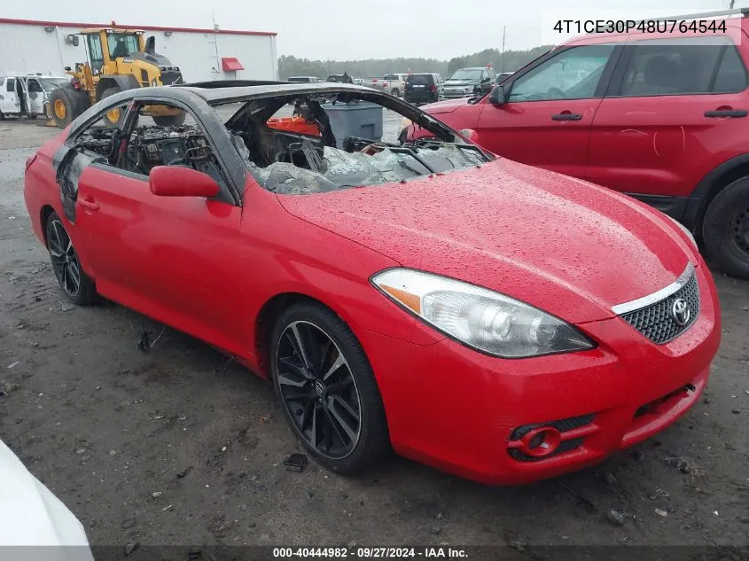 4T1CE30P48U764544 2008 Toyota Camry Solara Se