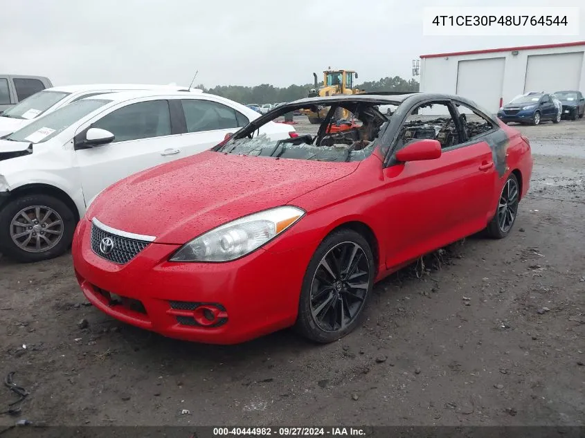 4T1CE30P48U764544 2008 Toyota Camry Solara Se