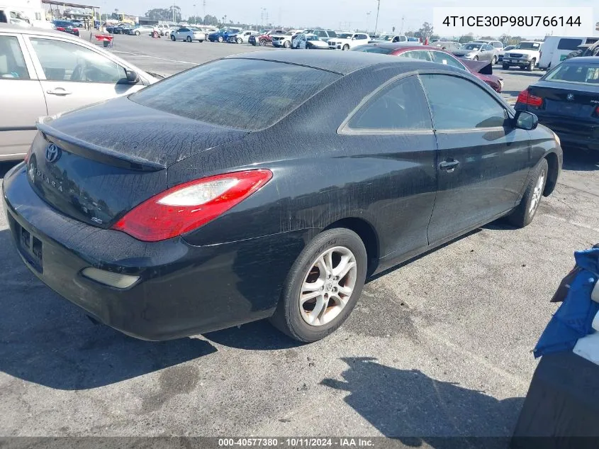 2008 Toyota Camry Solara Se VIN: 4T1CE30P98U766144 Lot: 40577380