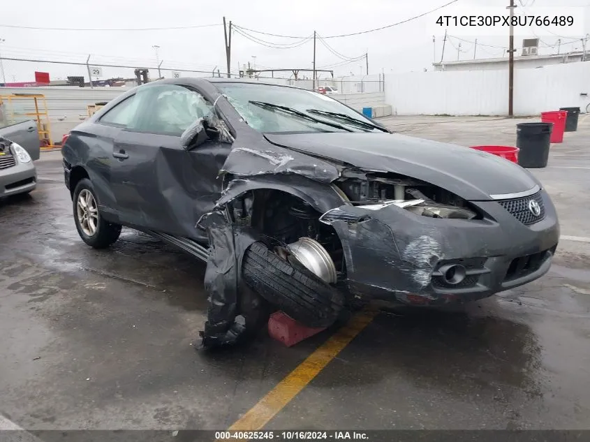 2008 Toyota Camry Solara Se VIN: 4T1CE30PX8U766489 Lot: 40625245