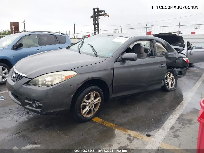 2008 Toyota Camry Solara Se VIN: 4T1CE30PX8U766489 Lot: 40625245