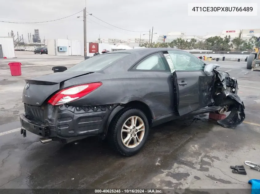 2008 Toyota Camry Solara Se VIN: 4T1CE30PX8U766489 Lot: 40625245