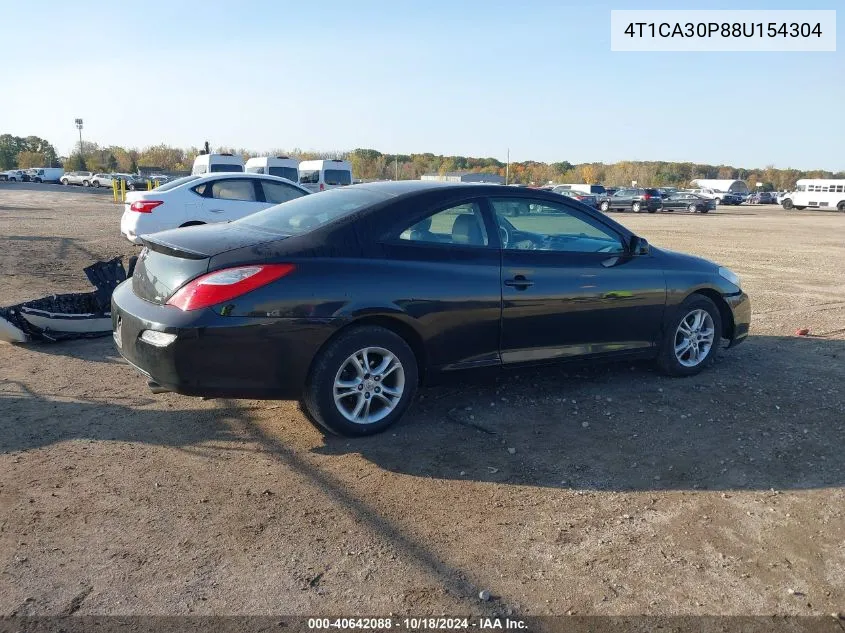 2008 Toyota Camry Solara Se V6 VIN: 4T1CA30P88U154304 Lot: 40642088