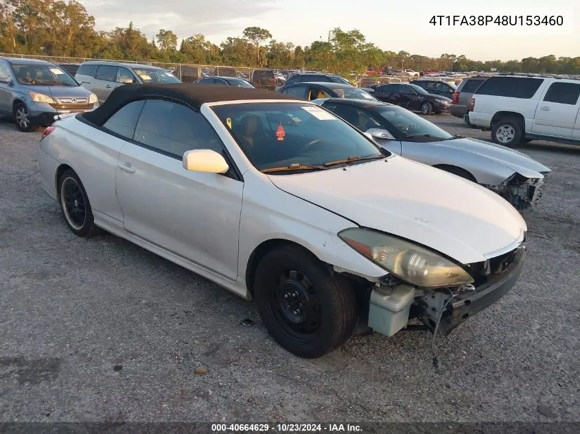 2008 Toyota Camry Solara Sport VIN: 4T1FA38P48U153460 Lot: 40664629