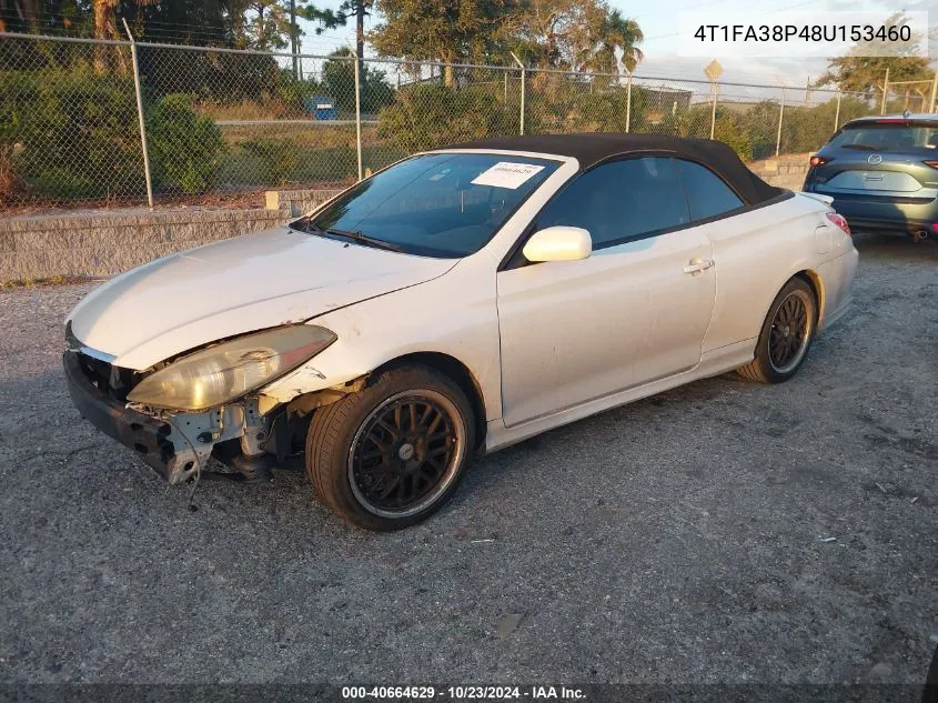 4T1FA38P48U153460 2008 Toyota Camry Solara Sport