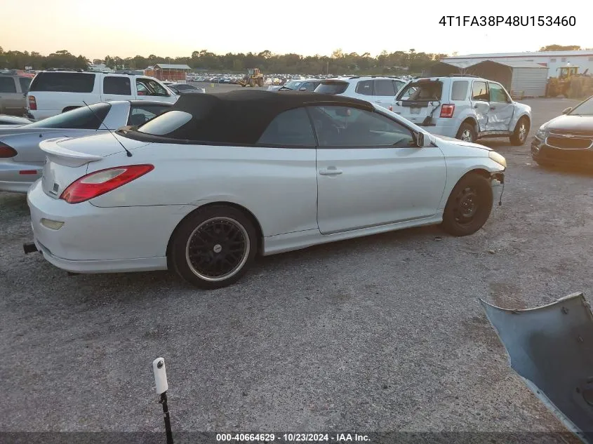 2008 Toyota Camry Solara Sport VIN: 4T1FA38P48U153460 Lot: 40664629