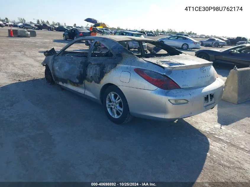 2008 Toyota Camry Solara Se VIN: 4T1CE30P98U762174 Lot: 40698892