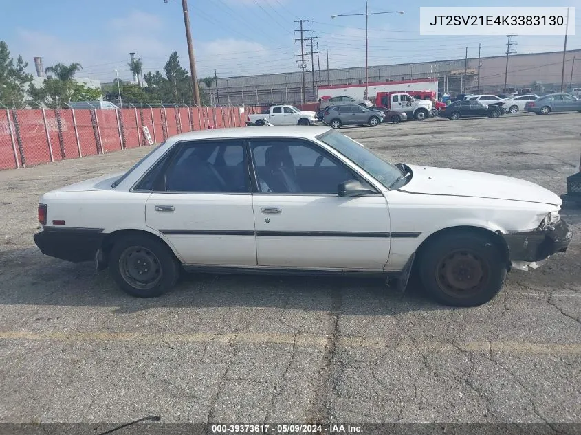 1989 Toyota Camry Dlx VIN: JT2SV21E4K3383130 Lot: 39373617