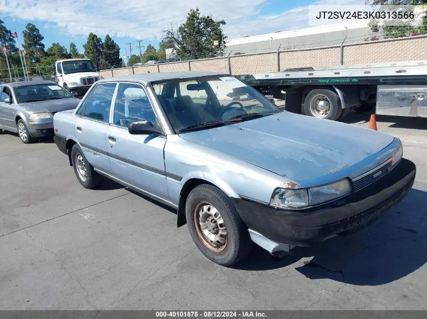 1989 Toyota Camry VIN: JT2SV24E3K0313566 Lot: 40101875