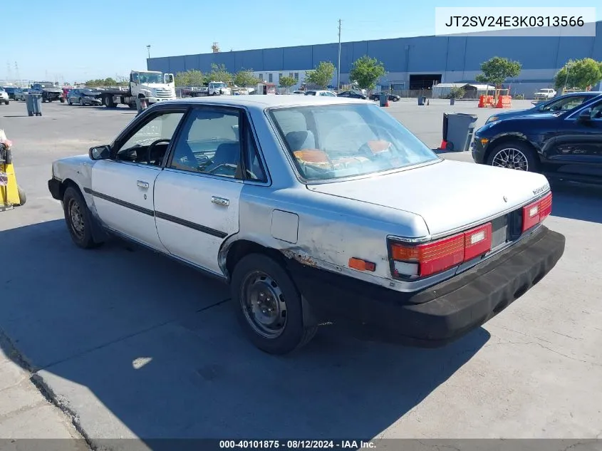 JT2SV24E3K0313566 1989 Toyota Camry