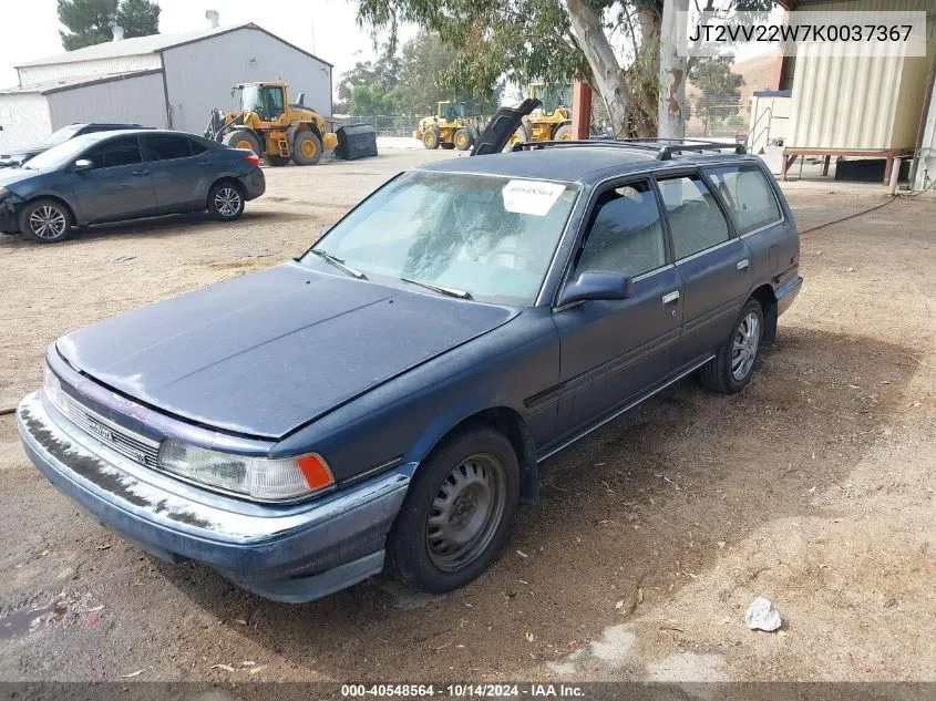 1989 Toyota Camry Le VIN: JT2VV22W7K0037367 Lot: 40548564