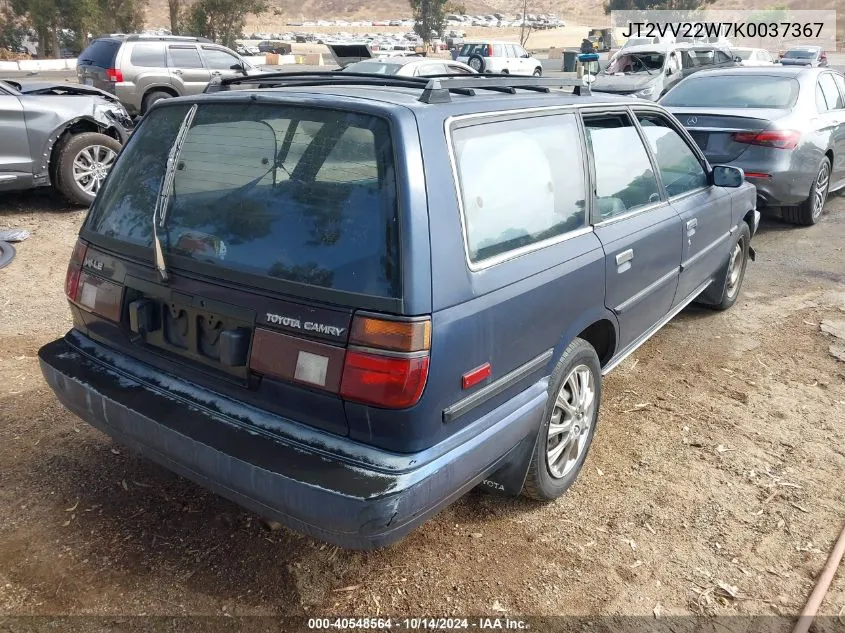 1989 Toyota Camry Le VIN: JT2VV22W7K0037367 Lot: 40548564