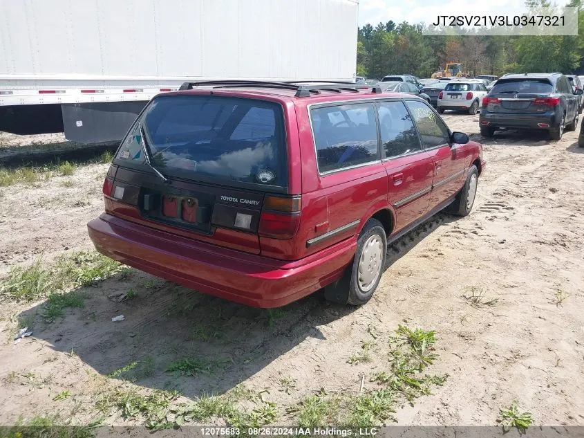 1990 Toyota Camry VIN: JT2SV21V3L0347321 Lot: 12075683