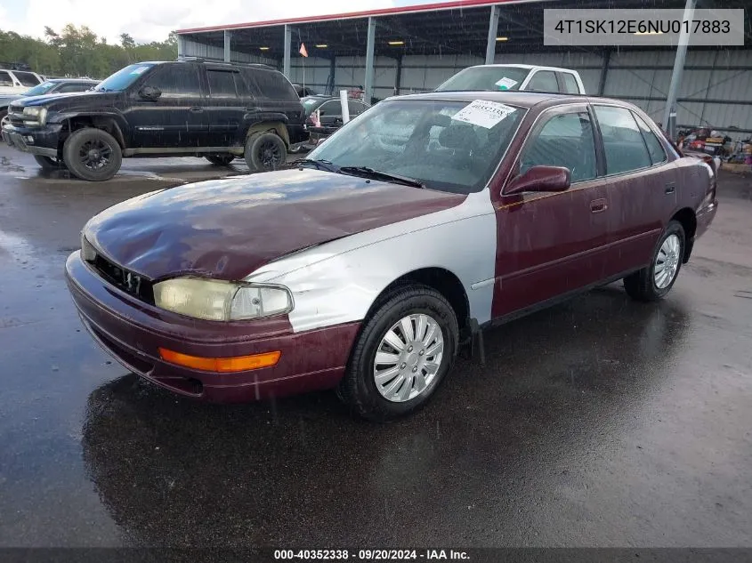 4T1SK12E6NU017883 1992 Toyota Camry Le