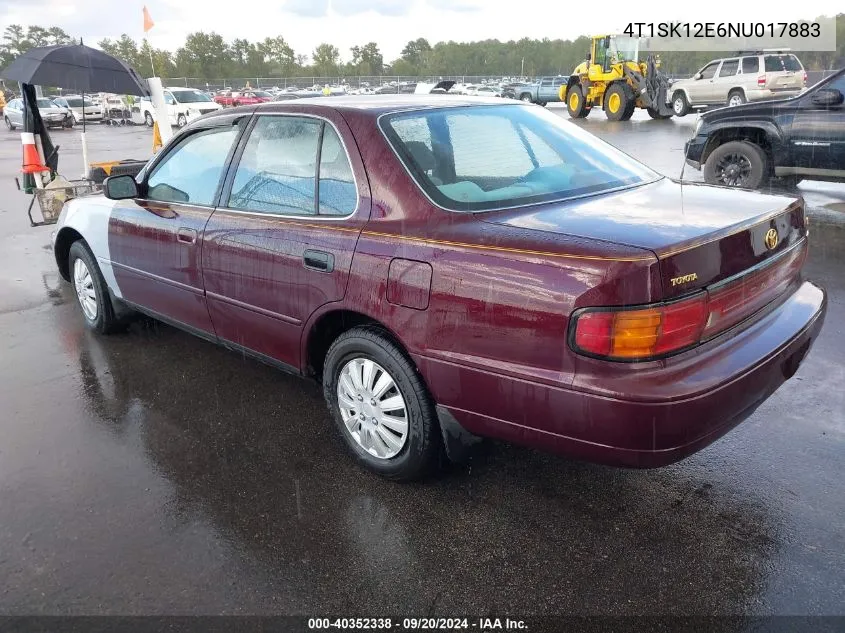 4T1SK12E6NU017883 1992 Toyota Camry Le