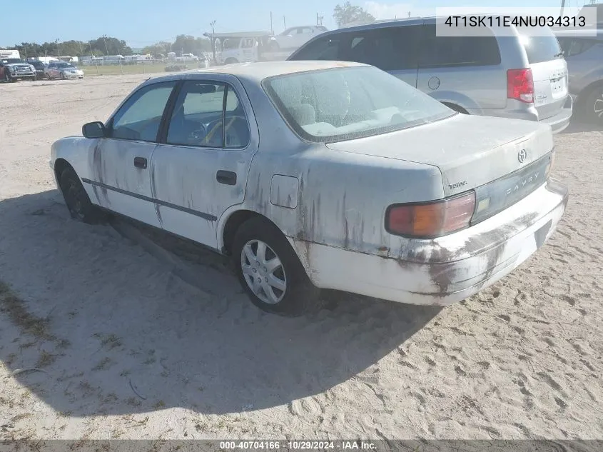 1992 Toyota Camry Dlx VIN: 4T1SK11E4NU034313 Lot: 40704166