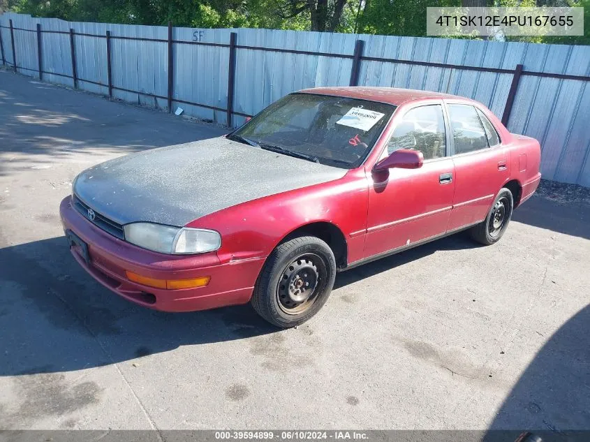 1993 Toyota Camry Le VIN: 4T1SK12E4PU167655 Lot: 39594899