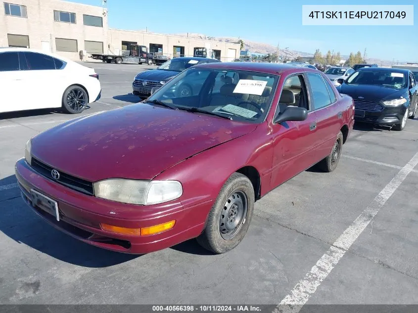 1993 Toyota Camry Dx VIN: 4T1SK11E4PU217049 Lot: 40566398