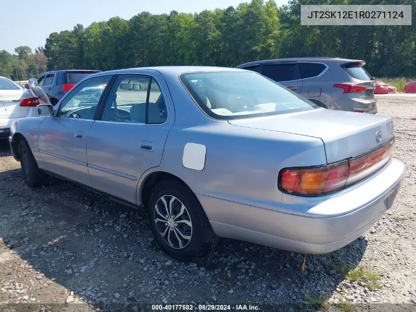 1994 Toyota Camry Le VIN: JT2SK12E1R0271124 Lot: 40177582