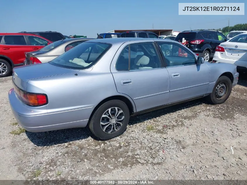 1994 Toyota Camry Le VIN: JT2SK12E1R0271124 Lot: 40177582