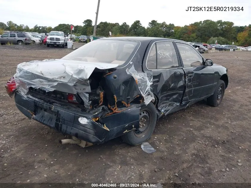 1994 Toyota Camry Le VIN: JT2SK12E5R0219334 Lot: 40462465