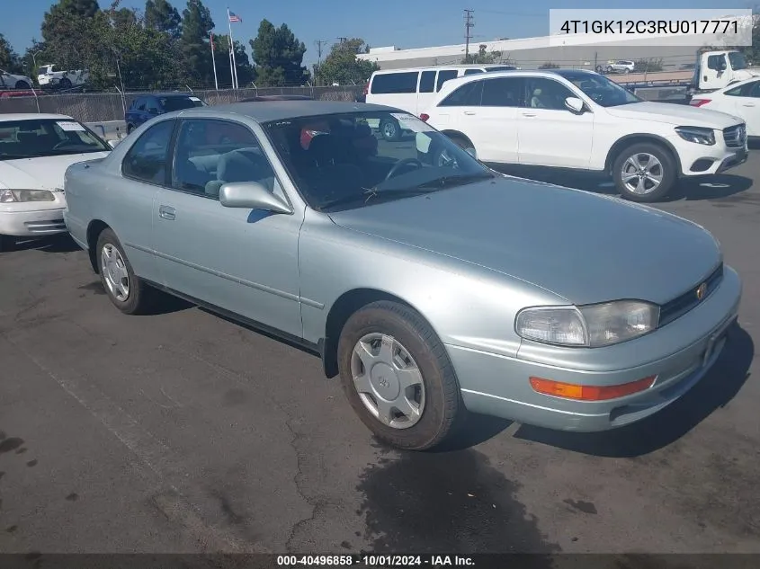 1994 Toyota Camry Le VIN: 4T1GK12C3RU017771 Lot: 40496858