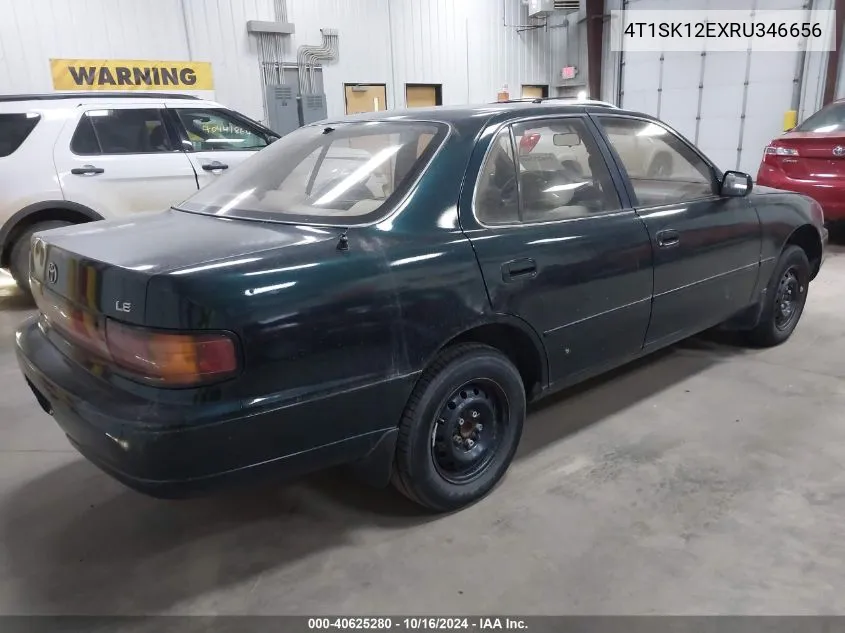 1994 Toyota Camry Le VIN: 4T1SK12EXRU346656 Lot: 40625280