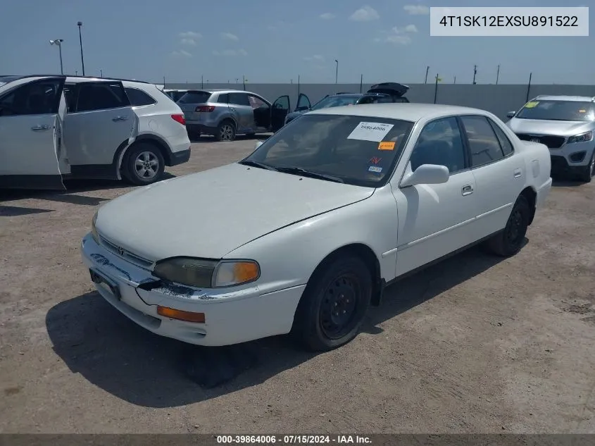 1995 Toyota Camry Le VIN: 4T1SK12EXSU891522 Lot: 39864006