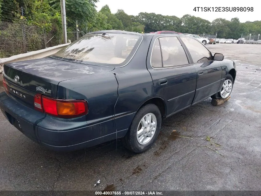 1995 Toyota Camry Le VIN: 4T1SK12E3SU898098 Lot: 40037655