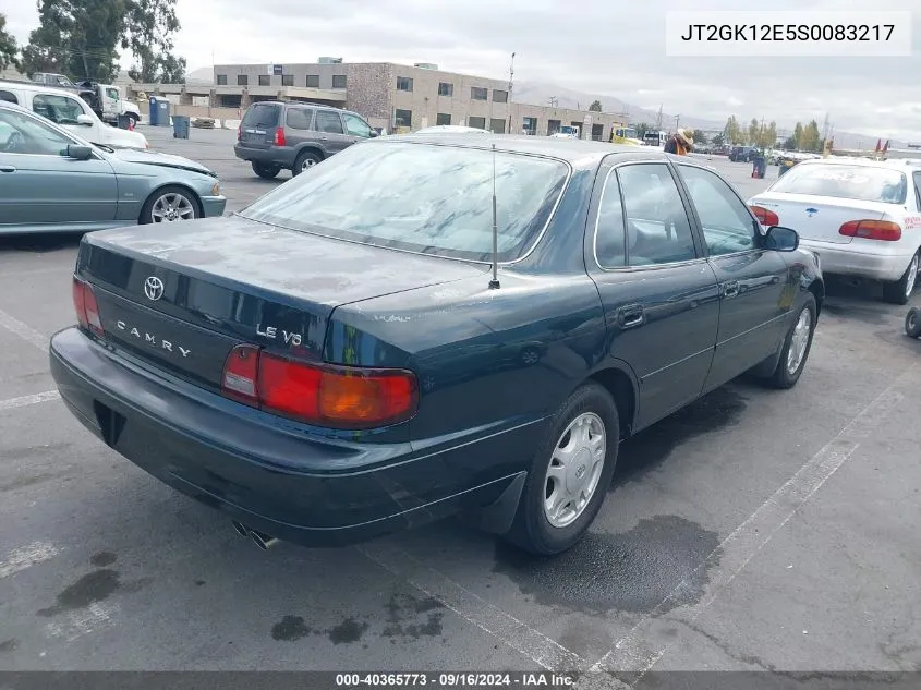 JT2GK12E5S0083217 1995 Toyota Camry Le