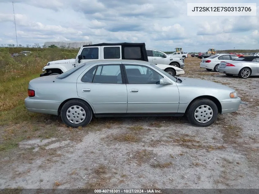 1995 Toyota Camry Le VIN: JT2SK12E7S0313706 Lot: 40718301