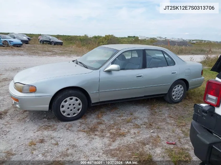 1995 Toyota Camry Le VIN: JT2SK12E7S0313706 Lot: 40718301