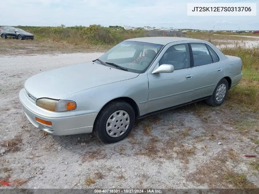 1995 Toyota Camry Le VIN: JT2SK12E7S0313706 Lot: 40718301