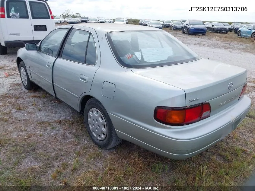 1995 Toyota Camry Le VIN: JT2SK12E7S0313706 Lot: 40718301