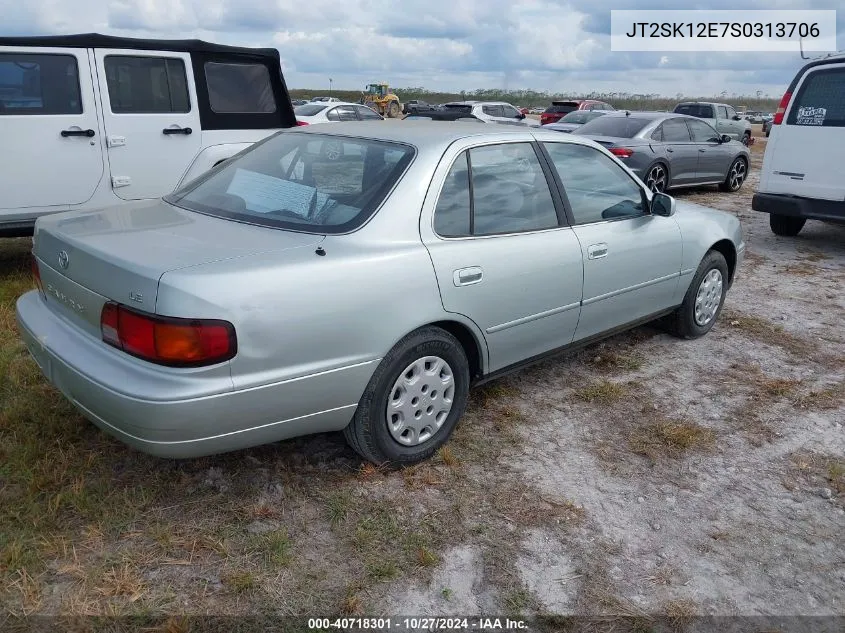 1995 Toyota Camry Le VIN: JT2SK12E7S0313706 Lot: 40718301