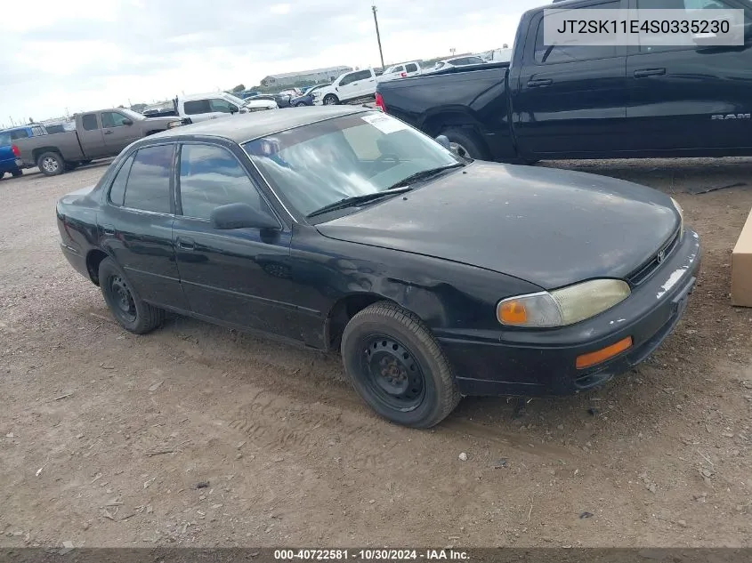 1995 Toyota Camry Dx VIN: JT2SK11E4S0335230 Lot: 40722581