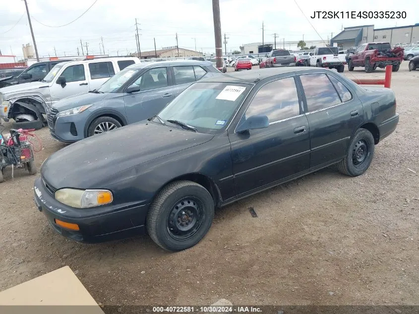 1995 Toyota Camry Dx VIN: JT2SK11E4S0335230 Lot: 40722581