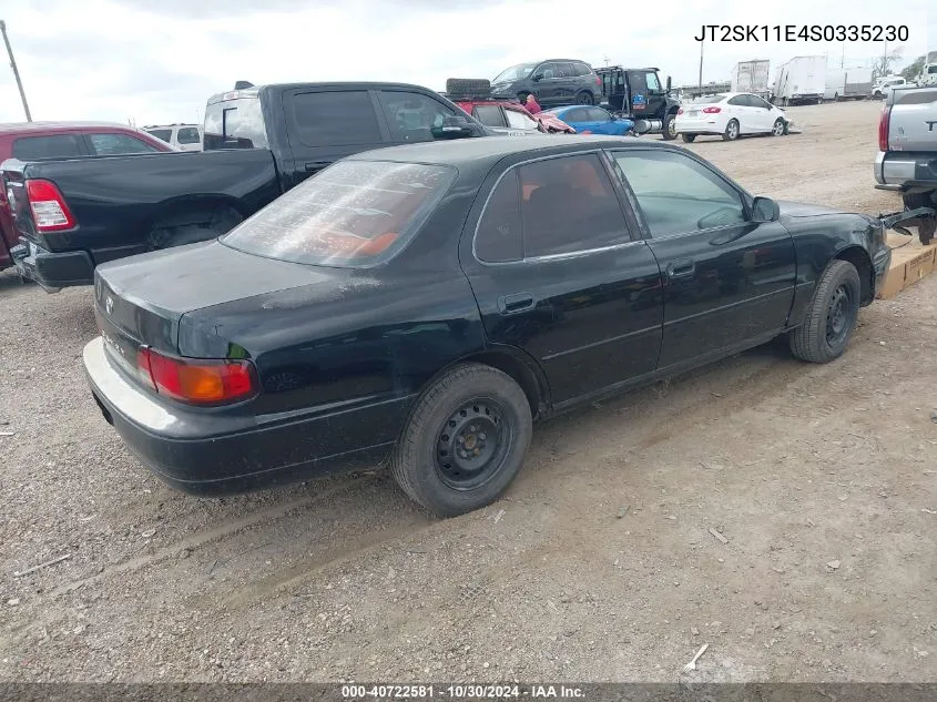 1995 Toyota Camry Dx VIN: JT2SK11E4S0335230 Lot: 40722581