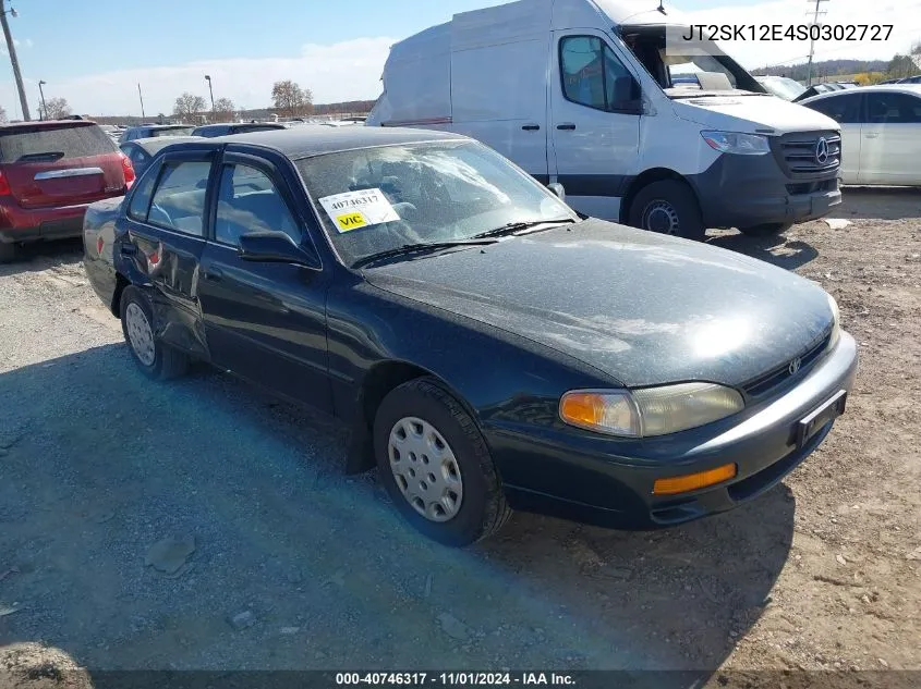 1995 Toyota Camry Le VIN: JT2SK12E4S0302727 Lot: 40746317